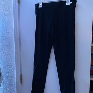 PINK nation black leggings with mesh